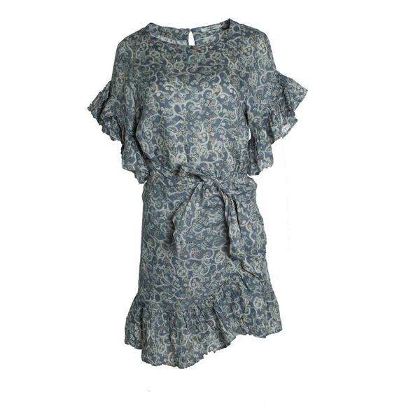 Isabel Marant Étoile floral printed ruffle dress